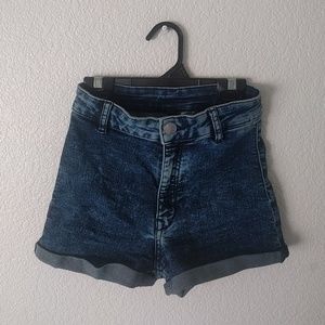 High Waisted Jean Shorts